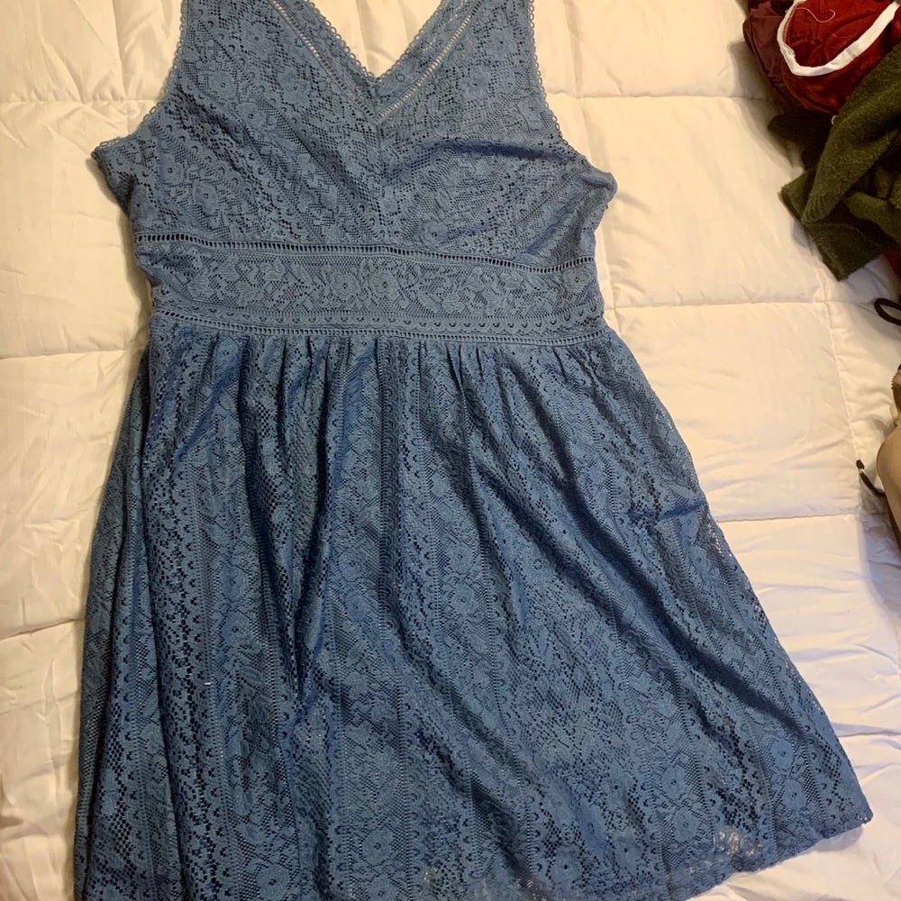 Crochet lace dress